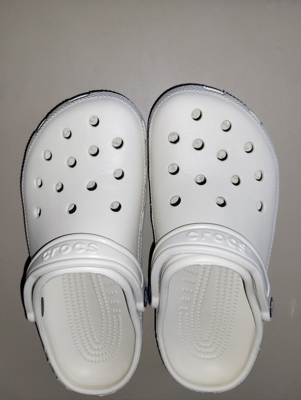 CROCS - Size Mens 6 & Womens 8 Classic Clog in Taupe.